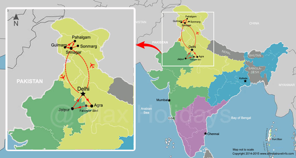 Kashmir Map