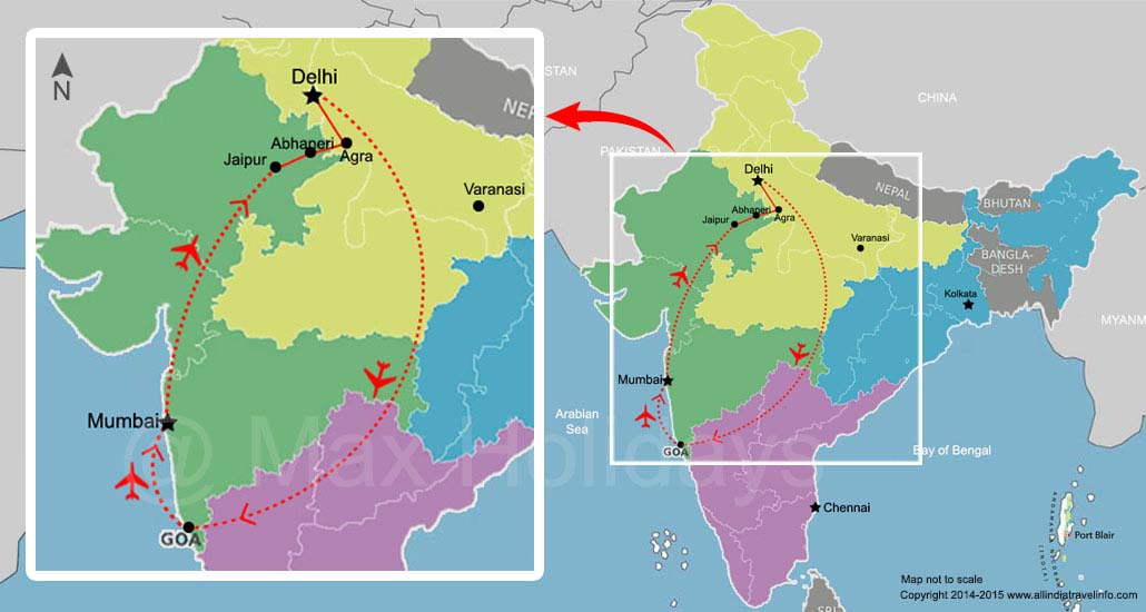 Essential India Map