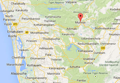 Munnar In India Map Munnar Travel Guide | Munnar Tour Packages |Munnar Day Tours | Munnar Group  Tours